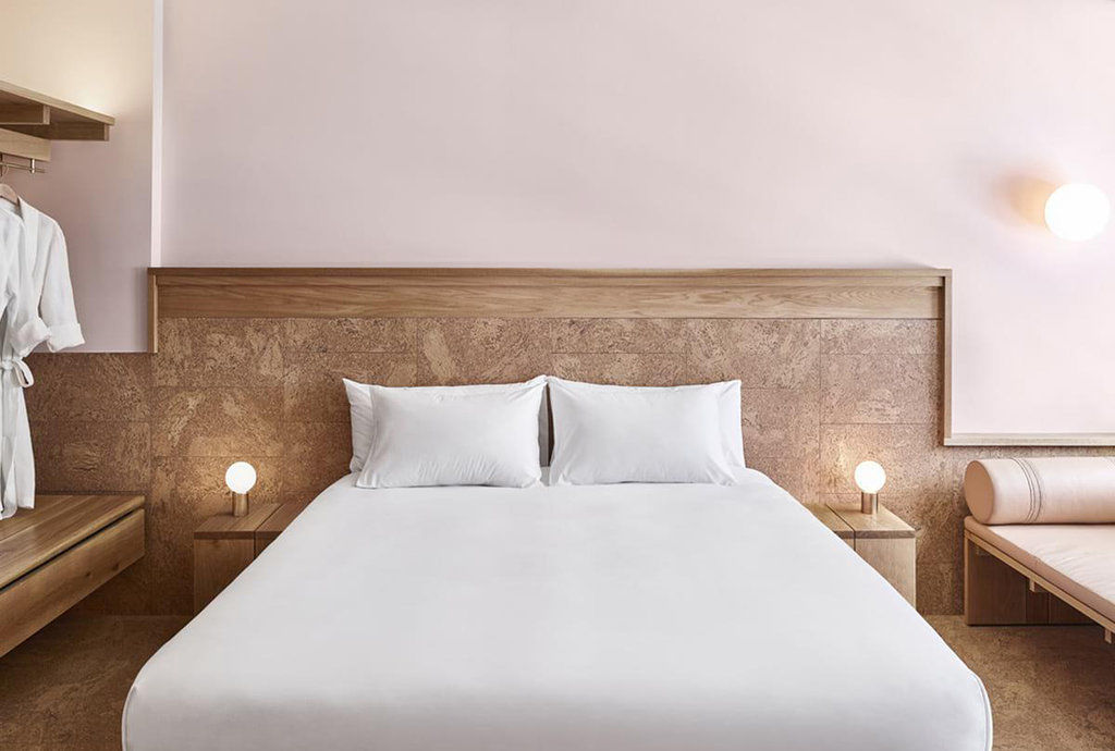 卡利尔酒店 布里斯班 外观 照片 A bedroom at the Hotel de Ville